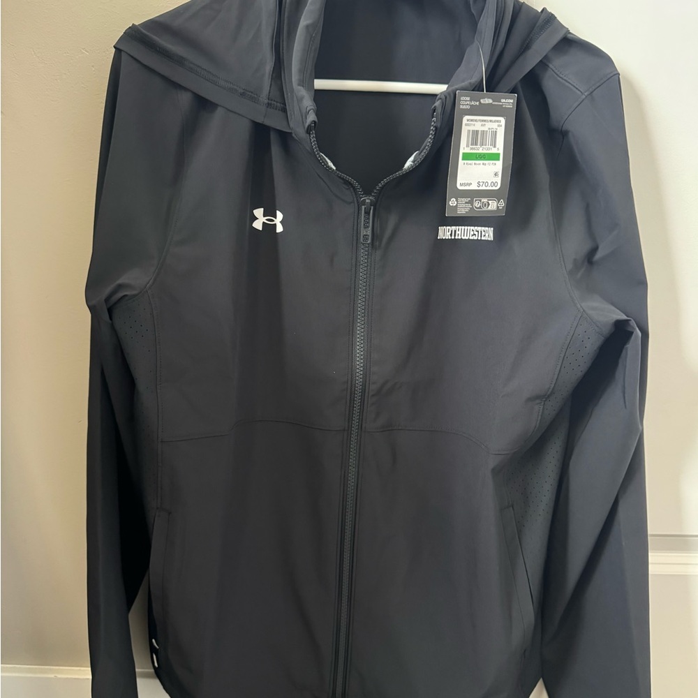 NEW Under Armour women’s rival woven jacket size L